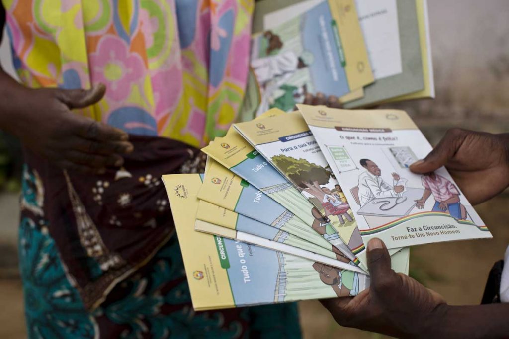 Distributing Circumcision Pamphlets
