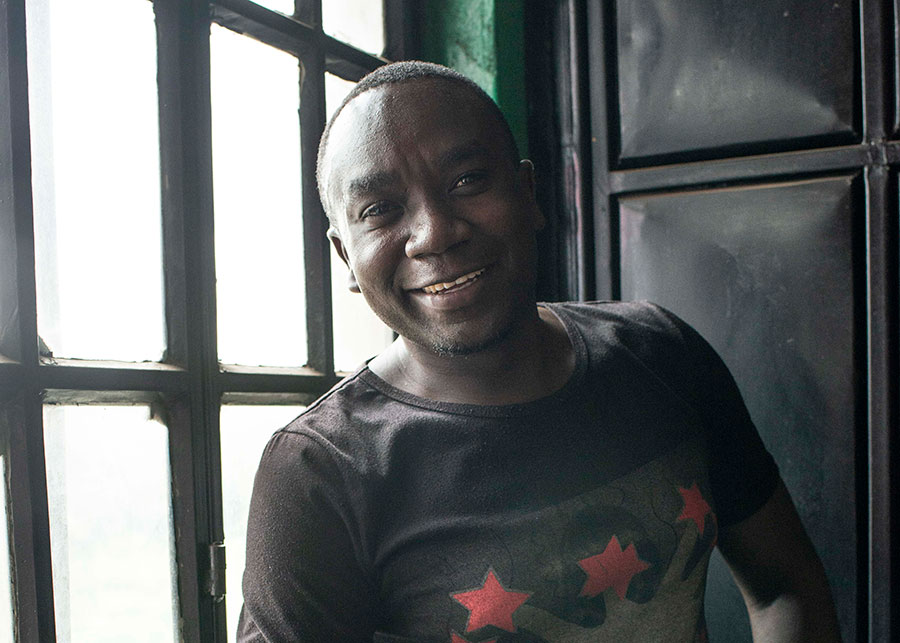 Smiling man