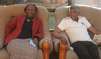 Couple in Lesotho