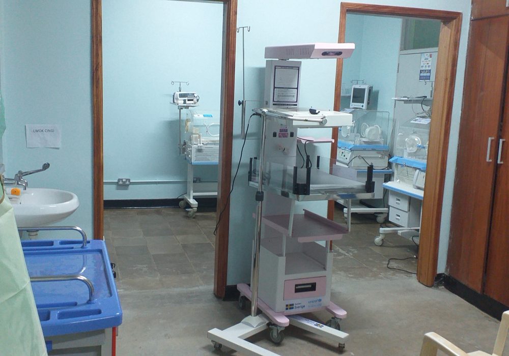 Renovated hospital in Uganda